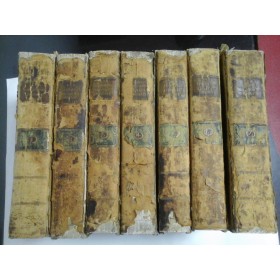    LES  CINQUANTE  LIVRES  DU  DIGESTE  OU  DES  PANDECTES  DE  L'EMPEREUR  JUSTINIEN  (7 tomes) -  Paris, 1803 